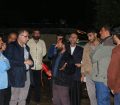 بازدید شبانه شهردار و اعضاء شورای شهر مسجدسلیمان از مناطق آسیب دیده در بارندگی های اخیر + تصاویر