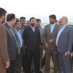 بازدید استاندار خوزستان از روند اجرایی پروژه ساخت جاده میانبر اهواز به مسجدسلیمان + تصاویر