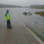  ۶ کشته و مصدوم در حادثه غرق شدن پژو ۴۰۵ در محور قدیم لالی خوزستان