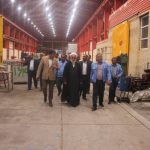 بازدید سرپرست فرمانداری مسجدسلیمان از کارخانه آلومینیوم کاوه