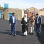 بازدید سرپرست فرمانداری و رئیس شورای شهر مسجدسلیمان از پروژه ترمیم و روکش آسفالت محلات