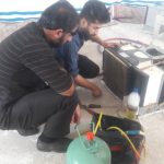 گزارش پایگاه خبری ایرانیان از حضور جهادگران صنعت آب و برق خوزستان در شهر زلزله زده گلگیر و تعمیر لوازم خانگی مردم این منطقه + تصاویر