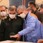 بازدید دکتر محسن رضایی از کارخانه آلومینیوم مسجدسلیمان