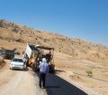 جاده های روستایی محور مسجدسلیمان_ایذه در حال بازسازی هستند
