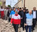 بازدید استاندار خوزستان از مناطق زلزله‌زده مسجد سلیمان و هفتکل _ بهمراه تصاویر