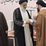 آیین تکریم و معارفه امامان جمعه سابق و جدید مسجدسلیمان برگزار شد