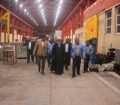 بازدید سرپرست فرمانداری مسجدسلیمان از کارخانه آلومینیوم کاوه