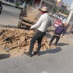 عملیات نخاله برداری سطح شهر توسط شهرداری مسجدسلیمان
