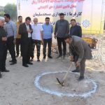 کلنگ پروژه تعریض مسیر دو راهی بی بیان بر زمین زده شد