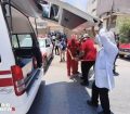 آتش سوزی در مرکز توانبخشی امید مسجدسلیمان؛ عملیات امداد و نجات هلال احمر در جریان است