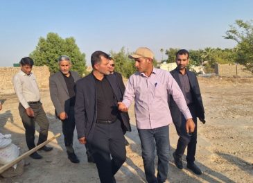 بازدید فرماندار مسجدسلیمان از روند اجرای پروژه کاوش باستان شناسی محوطه تاریخی کلگه زرین