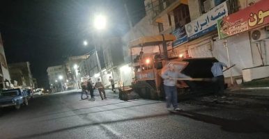 سرپرست شهرداری مسجدسلیمان: آسفالت خیابان حنیفنژاد تکمیل شد
