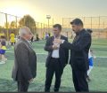 با حضور فرماندار مسجدسلیمان؛ زمین چمن مصنوعی منطقه تلبزان به بهره برداری رسید