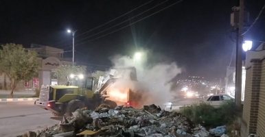 ساماندهی گسترده معابر مسجدسلیمان؛ عملیات نخاله‌برداری در نفتک، چهاربیشه و ریل‌وی