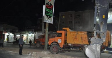 عملیات احداث دوربرگردان سهراه مخابرات آغاز شد