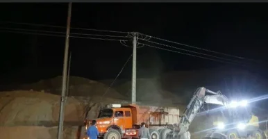 عملیات احداث دوربرگردان در محدوده ایستگاه آتشنشانی شماره ۴ مسجدسلیمان آغاز شد