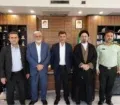 دیدار فرماندار مسجدسلیمان با رئیس سازمان مدیریت و برنامه ریزی خوزستان