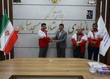 شاپور باقری سرپرست جمعیت هلالاحمر شهرستان مسجدسلیمان شد